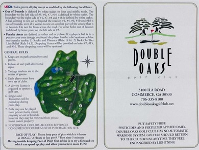 Build your dream home on this exceptional corner lot located in on Double Oaks Golf Club in Georgia - for sale on GolfHomes.com, golf home, golf lot