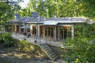 This one of a kind property in a private University neighborhood on Laurelwood Golf Course in Oregon - for sale on GolfHomes.com, golf home, golf lot