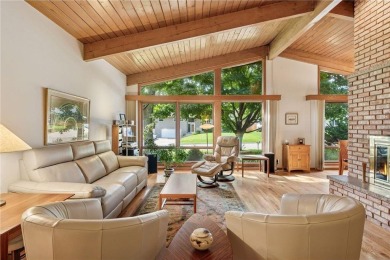 This classic mid-century modern home makes a dramatic statement on Brookview Golf Course - Brookview in Minnesota - for sale on GolfHomes.com, golf home, golf lot