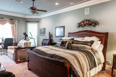 This stunning five-bedroom home in the heart of Bentwood Country on Bentwood Country Club in Texas - for sale on GolfHomes.com, golf home, golf lot