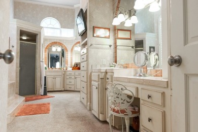 This stunning five-bedroom home in the heart of Bentwood Country on Bentwood Country Club in Texas - for sale on GolfHomes.com, golf home, golf lot