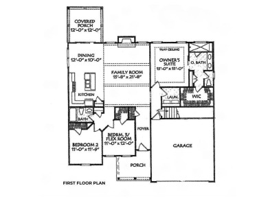 Farmhouse Style Ranch to be built on a .58 acre lot on a quiet on The Highlands Course at Lake Arrowhead in Georgia - for sale on GolfHomes.com, golf home, golf lot