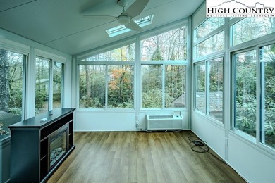 Blue Blue the sky is Blue and so is this house!!  Yep, and on Land Harbor Golf Course in North Carolina - for sale on GolfHomes.com, golf home, golf lot