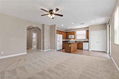 Sweet and Cozy 1 story 2-bedroom home with attached 2 car garage on Tuscany Golf Club in Nevada - for sale on GolfHomes.com, golf home, golf lot