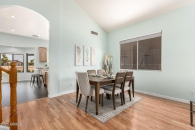 This pristine home offers rare golf course frontage in both the on Greenfield Lakes Golf Club in Arizona - for sale on GolfHomes.com, golf home, golf lot