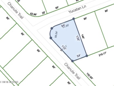 Discover a beautiful level wooded lot on a tarred and chipped on Lake Tansi Village Country Club in Tennessee - for sale on GolfHomes.com, golf home, golf lot