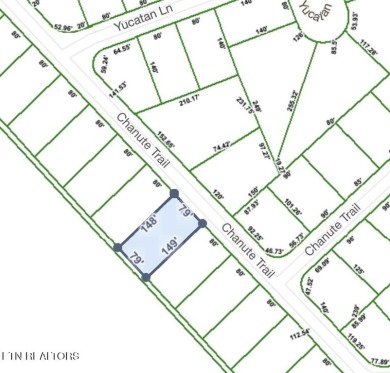 Discover a beautiful level wooded lot on a tar and chipped paved on Lake Tansi Village Country Club in Tennessee - for sale on GolfHomes.com, golf home, golf lot