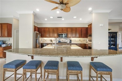 Premier Tamarisk model in ideal position overlooking the 11th on Golf Club At La Quinta in California - for sale on GolfHomes.com, golf home, golf lot