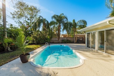 This beautifully updated three-bedroom, two-bathroom pool home on Largo Golf Course in Florida - for sale on GolfHomes.com, golf home, golf lot