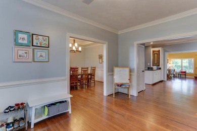 This lovely waterfront home is set on a quiet cul-de-sac on Cypress Point Country Club in Virginia - for sale on GolfHomes.com, golf home, golf lot