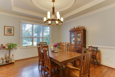 This lovely waterfront home is set on a quiet cul-de-sac on Cypress Point Country Club in Virginia - for sale on GolfHomes.com, golf home, golf lot
