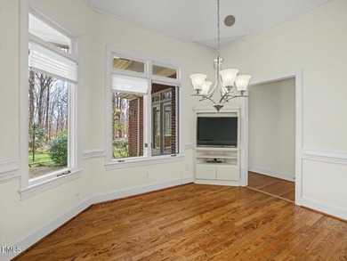 Overlooking the 16th fairway in the prestigious Treyburn golf on Treyburn Country Club in North Carolina - for sale on GolfHomes.com, golf home, golf lot