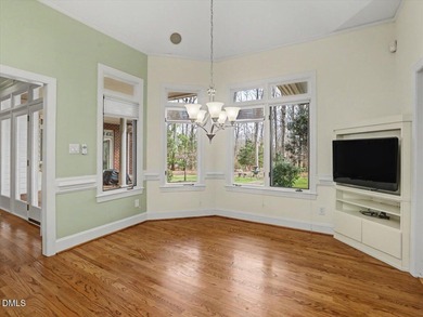 Overlooking the 16th fairway in the prestigious Treyburn golf on Treyburn Country Club in North Carolina - for sale on GolfHomes.com, golf home, golf lot