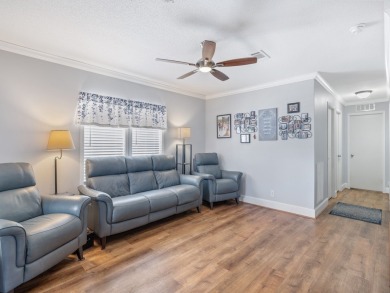 Built in 2017, this gorgeous 3/2 residence features beautiful on Barefoot Bay Golf Course in Florida - for sale on GolfHomes.com, golf home, golf lot