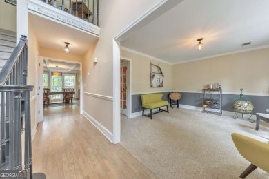 Welcome to this stunning 5 bedroom, 2.5 bathroom home nestled in on Brookstone Golf and Country Club in Georgia - for sale on GolfHomes.com, golf home, golf lot