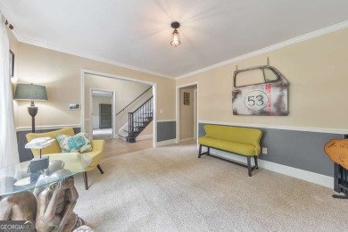 Welcome to this stunning 5 bedroom, 2.5 bathroom home nestled in on Brookstone Golf and Country Club in Georgia - for sale on GolfHomes.com, golf home, golf lot