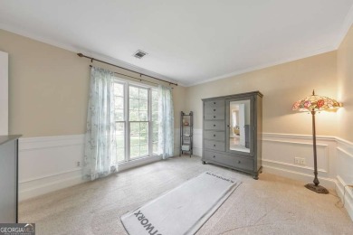 Welcome to this stunning 5 bedroom, 2.5 bathroom home nestled in on Brookstone Golf and Country Club in Georgia - for sale on GolfHomes.com, golf home, golf lot