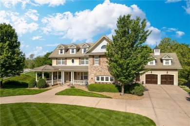 Stunning Hampton style custom built estate home in The National on National Golf Club of Kansas City in Missouri - for sale on GolfHomes.com, golf home, golf lot