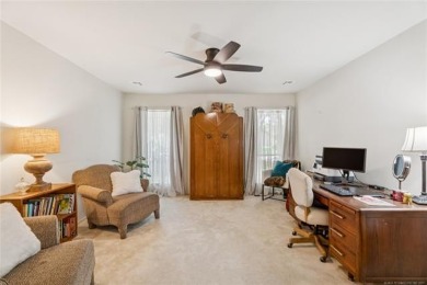 Single story home with incredible views of Indian Springs golf on Indian Springs Country Club in Oklahoma - for sale on GolfHomes.com, golf home, golf lot