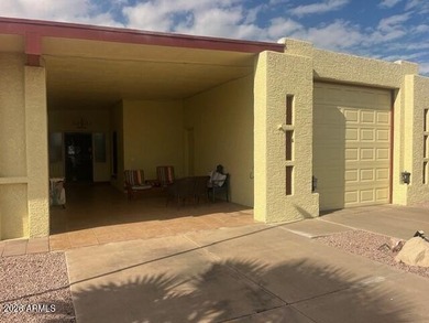 Great 2 bedroom 2 bath home in the heart of Apache Wells 55+ on Apache Wells Country Club in Arizona - for sale on GolfHomes.com, golf home, golf lot