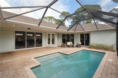 This completely renovated home sits directly on the golf course on Indian River Club in Florida - for sale on GolfHomes.com, golf home, golf lot