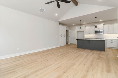 Open house this weekend at this new construction home! Located on Bella Vista Country Club - Highlands in Arkansas - for sale on GolfHomes.com, golf home, golf lot