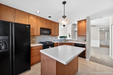 This spacious second-level ranch-style home is nestled in the on Bittersweet Golf Club in Illinois - for sale on GolfHomes.com, golf home, golf lot