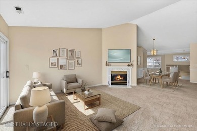 This spacious second-level ranch-style home is nestled in the on Bittersweet Golf Club in Illinois - for sale on GolfHomes.com, golf home, golf lot