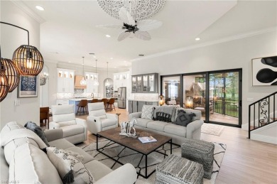 An architectural statement in Shadow Wood Preserve, this former on Shadow Wood Preserve in Florida - for sale on GolfHomes.com, golf home, golf lot