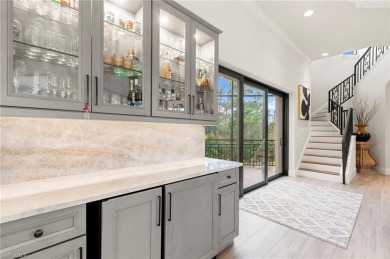 An architectural statement in Shadow Wood Preserve, this former on Shadow Wood Preserve in Florida - for sale on GolfHomes.com, golf home, golf lot