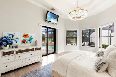 An architectural statement in Shadow Wood Preserve, this former on Shadow Wood Preserve in Florida - for sale on GolfHomes.com, golf home, golf lot
