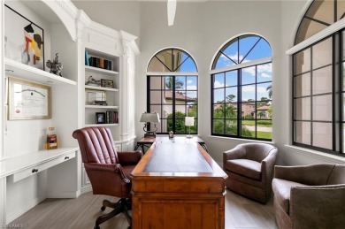 An architectural statement in Shadow Wood Preserve, this former on Shadow Wood Preserve in Florida - for sale on GolfHomes.com, golf home, golf lot