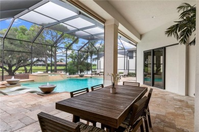 An architectural statement in Shadow Wood Preserve, this former on Shadow Wood Preserve in Florida - for sale on GolfHomes.com, golf home, golf lot
