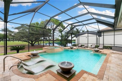 An architectural statement in Shadow Wood Preserve, this former on Shadow Wood Preserve in Florida - for sale on GolfHomes.com, golf home, golf lot
