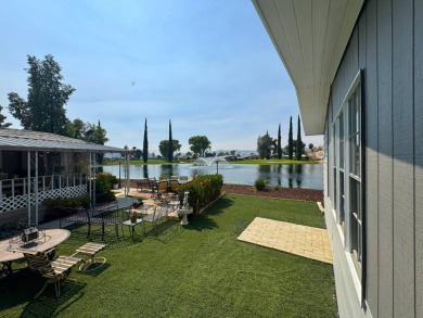 Welcome Home in THE LAKES AT HEMET WEST 55 plus  YOUR LAKEFRONT on  in California - for sale on GolfHomes.com, golf home, golf lot