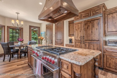 Handsomely crafted custom Aspen Glen home with fairway and river on Aspen Glen Club in Colorado - for sale on GolfHomes.com, golf home, golf lot