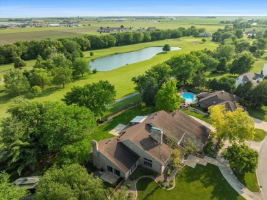 Amazing home located on the 15th fairway on the Oaks at River's on Pontiac Elks Country Club in Illinois - for sale on GolfHomes.com, golf home, golf lot