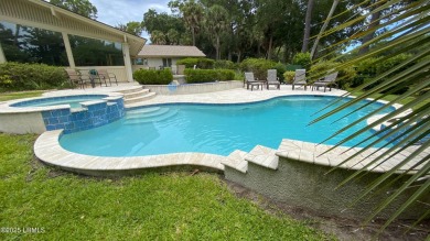 Iconic Sea Pines home on over 1 acre boasting 270 degree golf on Sea Pines Golf and Resort  in South Carolina - for sale on GolfHomes.com, golf home, golf lot