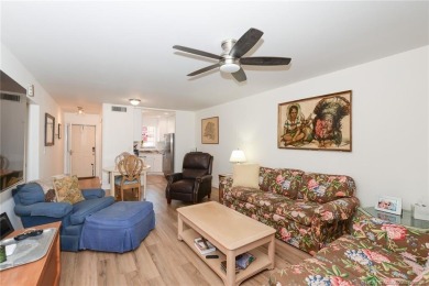 Ground floor one bedroom, one bathroom beautifully updated condo on Monterey Yacht and Country Club in Florida - for sale on GolfHomes.com, golf home, golf lot