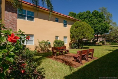 Ground floor one bedroom, one bathroom beautifully updated condo on Monterey Yacht and Country Club in Florida - for sale on GolfHomes.com, golf home, golf lot