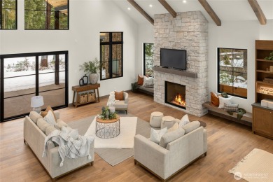 Tucked within Suncadia's coveted Pinegrass Loop, this Woodridge on Suncadia Resort in Washington - for sale on GolfHomes.com, golf home, golf lot