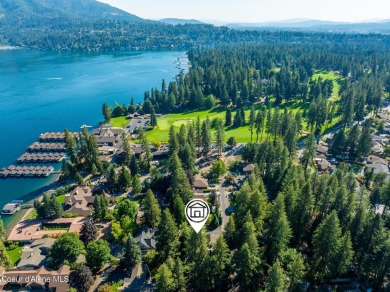 Cozy home with old-world charm coupled with modern conveniences on Hayden Lake Country Club in Idaho - for sale on GolfHomes.com, golf home, golf lot