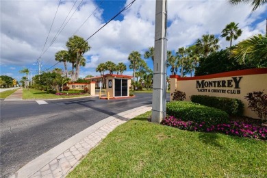 Ground floor one bedroom, one bathroom beautifully updated condo on Monterey Yacht and Country Club in Florida - for sale on GolfHomes.com, golf home, golf lot