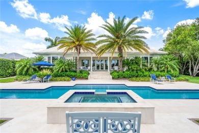 West Indies-inspired 3BR/3.5BA estate on .62 acres overlooking on Orchid Island Golf and Beach Club in Florida - for sale on GolfHomes.com, golf home, golf lot