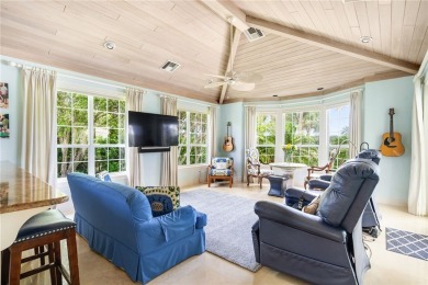 West Indies-inspired 3BR/3.5BA estate on .62 acres overlooking on Orchid Island Golf and Beach Club in Florida - for sale on GolfHomes.com, golf home, golf lot