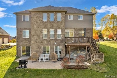 This beautifully appointed 5-bedroom, 4-bathroom home, built in on Boulder Pointe Golf Club and Conference Center in Michigan - for sale on GolfHomes.com, golf home, golf lot