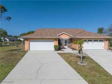 NO FLOODING from Hurricane! Very rare duplex Villa (left side) on Royal Palm Golf Club in Florida - for sale on GolfHomes.com, golf home, golf lot