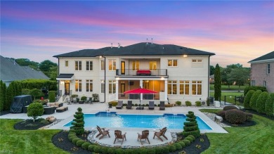 5890 SF (7000 SF livable), 2 levels, custom-built in 2018 on The Signature At West Neck in Virginia - for sale on GolfHomes.com, golf home, golf lot