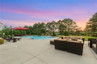 5890 SF (7000 SF livable), 2 levels, custom-built in 2018 on The Signature At West Neck in Virginia - for sale on GolfHomes.com, golf home, golf lot