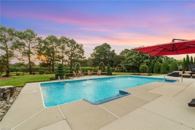 5890 SF (7000 SF livable), 2 levels, custom-built in 2018 on The Signature At West Neck in Virginia - for sale on GolfHomes.com, golf home, golf lot